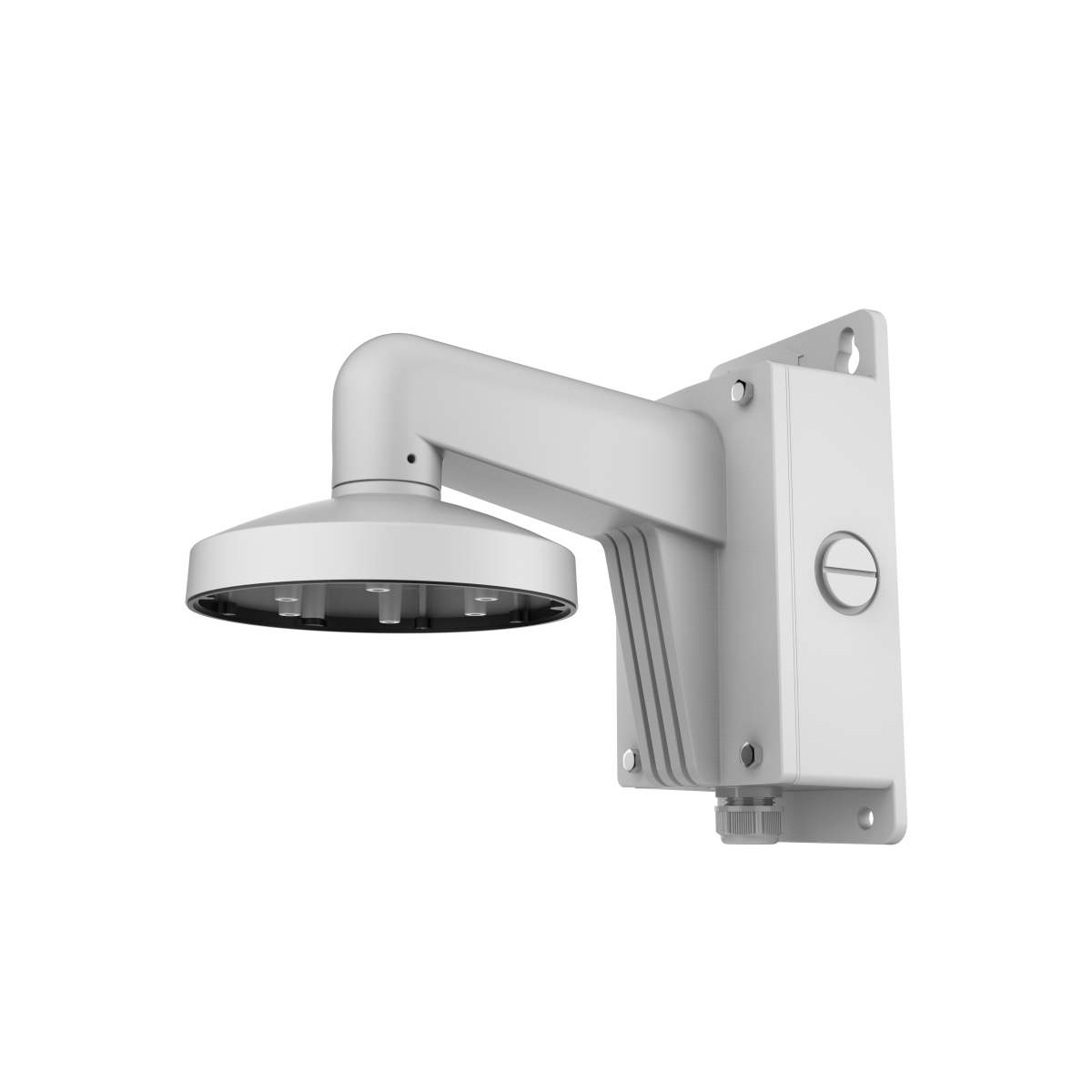 Support mural Hikvision avec boîte de jonction intégrée