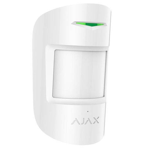 AJAX - DÉTECTEUR COMBINÉ IR ET DE BRIS DE GLACE AVEC MICROPHONE - BLANC